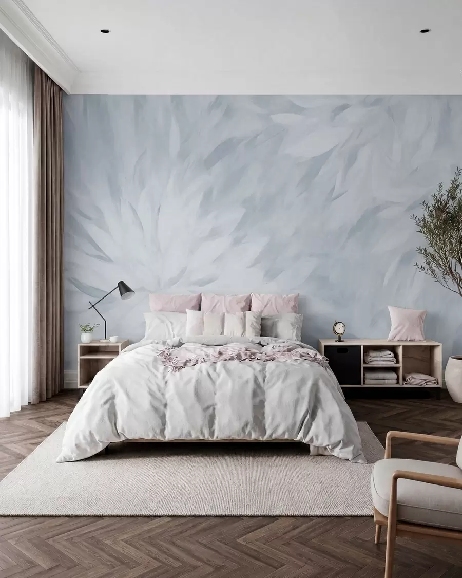 wall murals Цвеће у стилу меких потеза w03986v3
