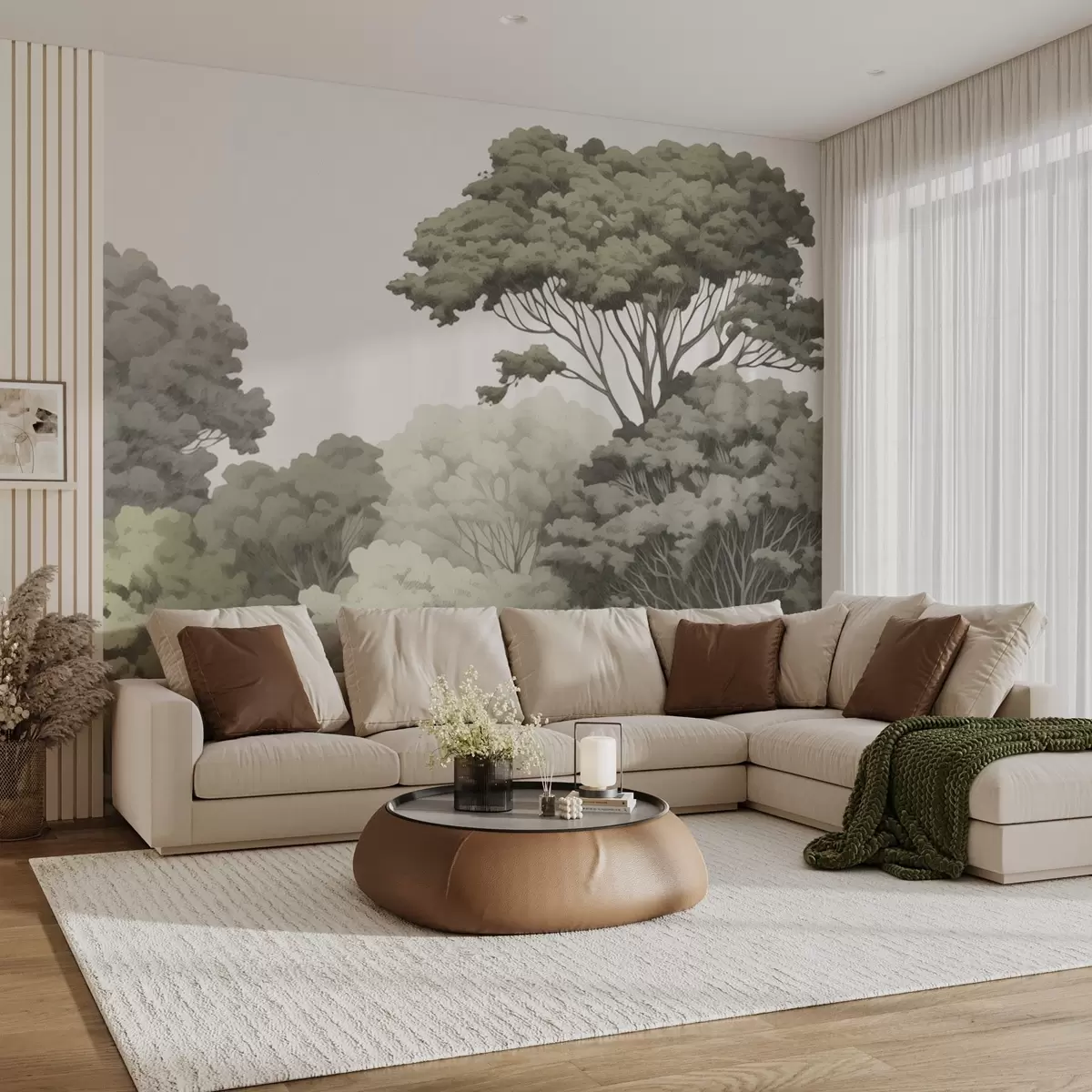 wall murals Шумске круне w04044v2