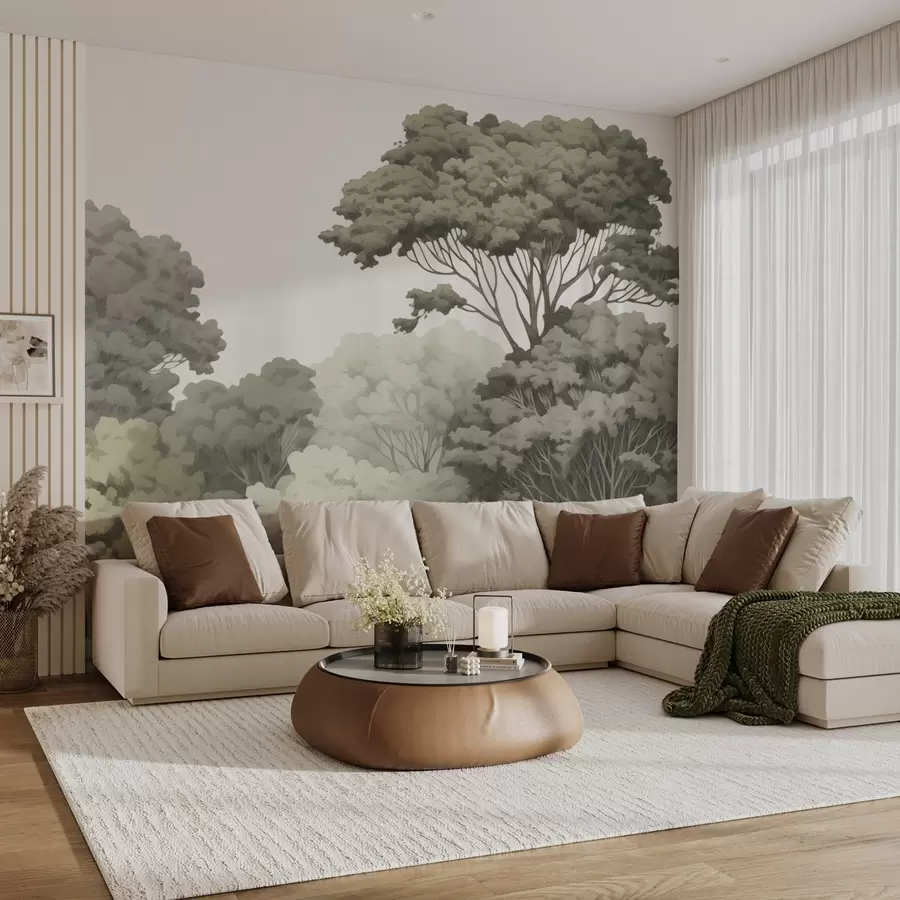 wall murals Шумске круне w04044v2