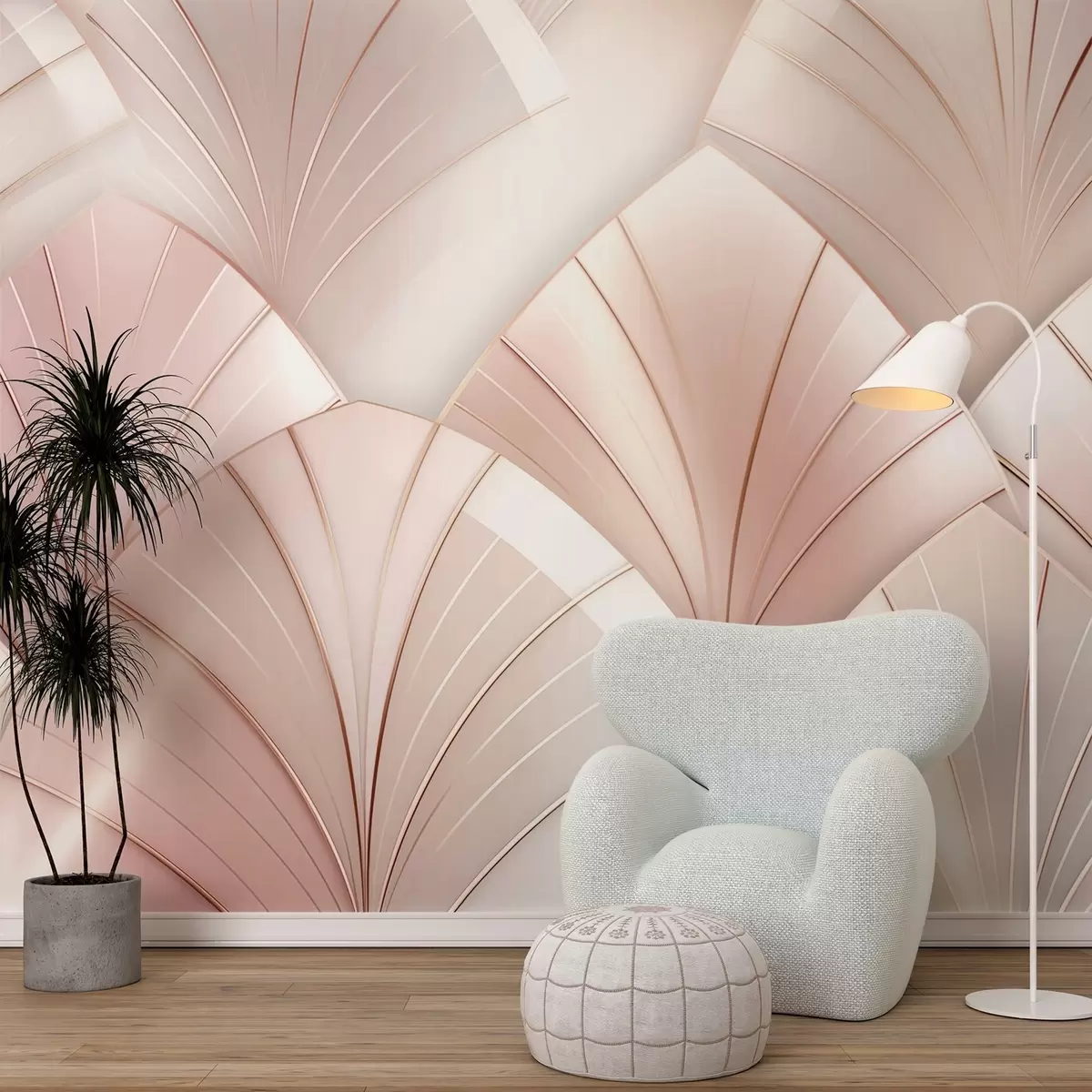 wall murals Седефасти вентилатори w09171