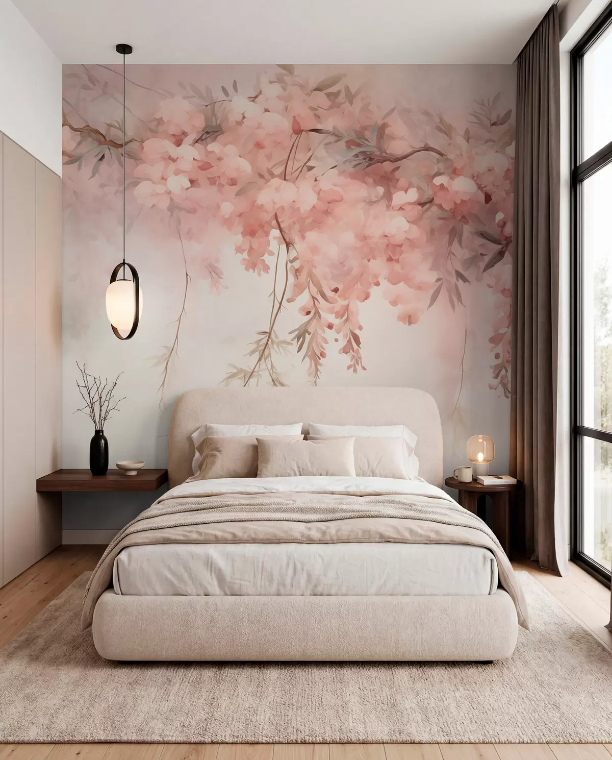 wall murals Svod proljećnih cvjetova w09172