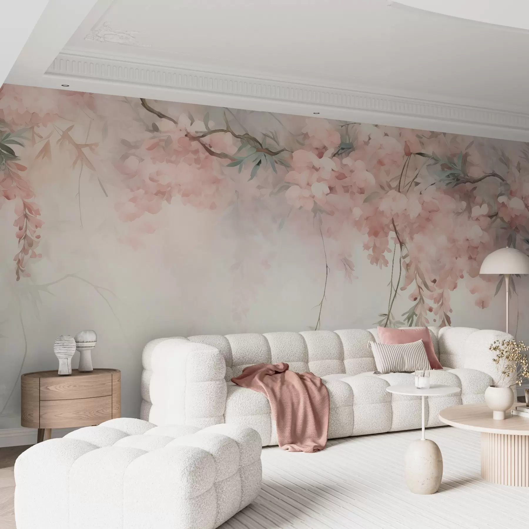 wall murals Пролећна грана w09172v1