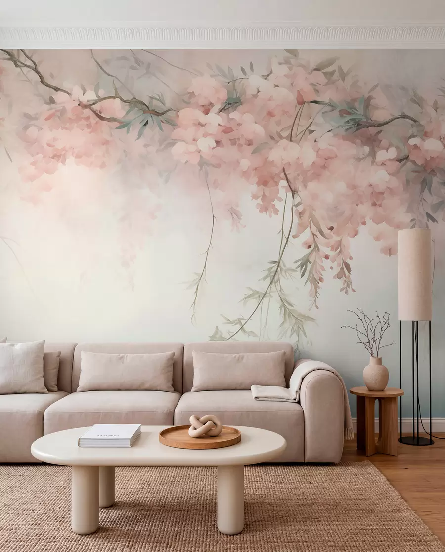 wall murals Пролећна грана w09172v1