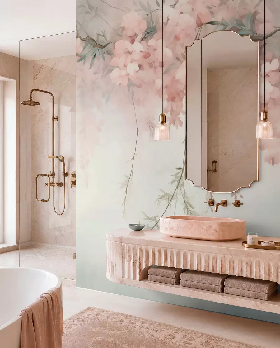 wall murals Пролећна грана w09172v1