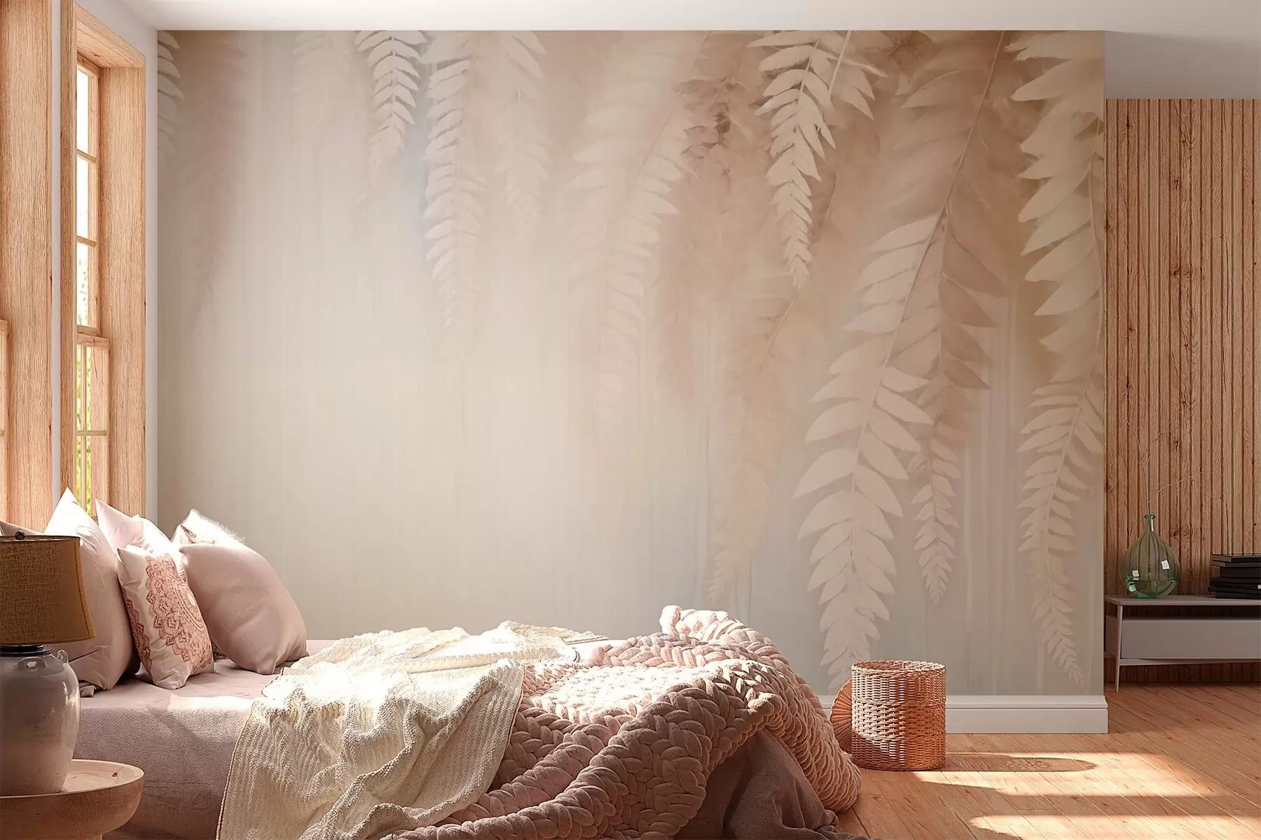 wall murals Опадајуће лишће w09176v1