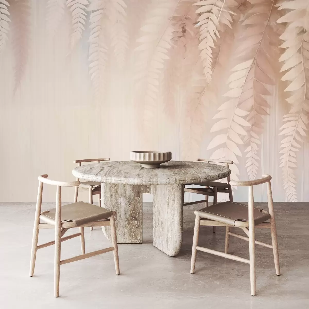 wall murals Опадајуће лишће w09176v1