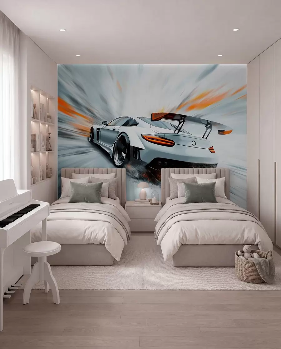 wall murals Trka kroz svemir w04074
