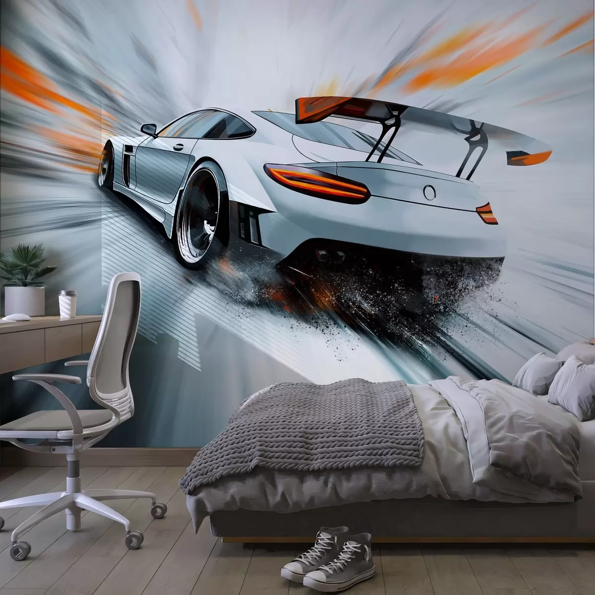 wall murals Trka kroz svemir w04074