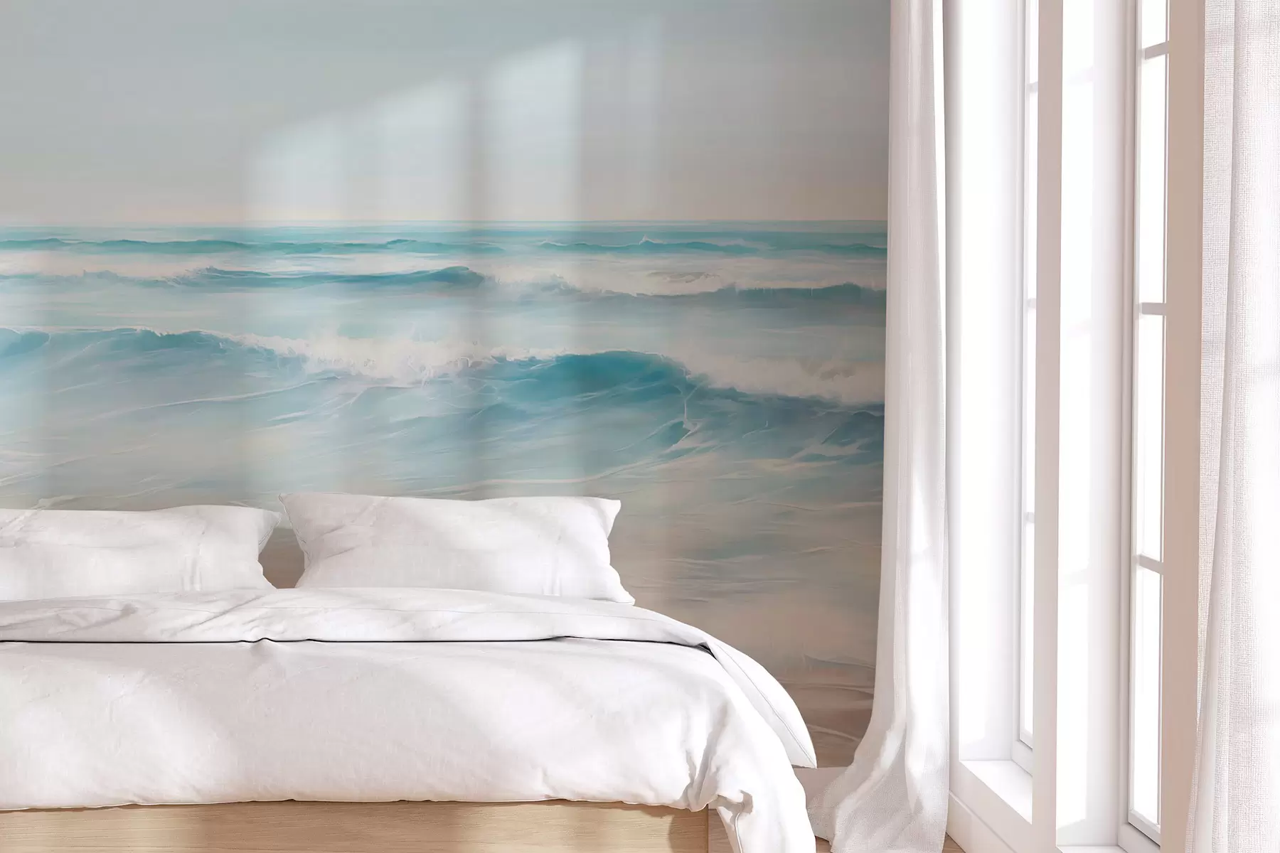 wall murals Слика имитације морског пејзажа w04103