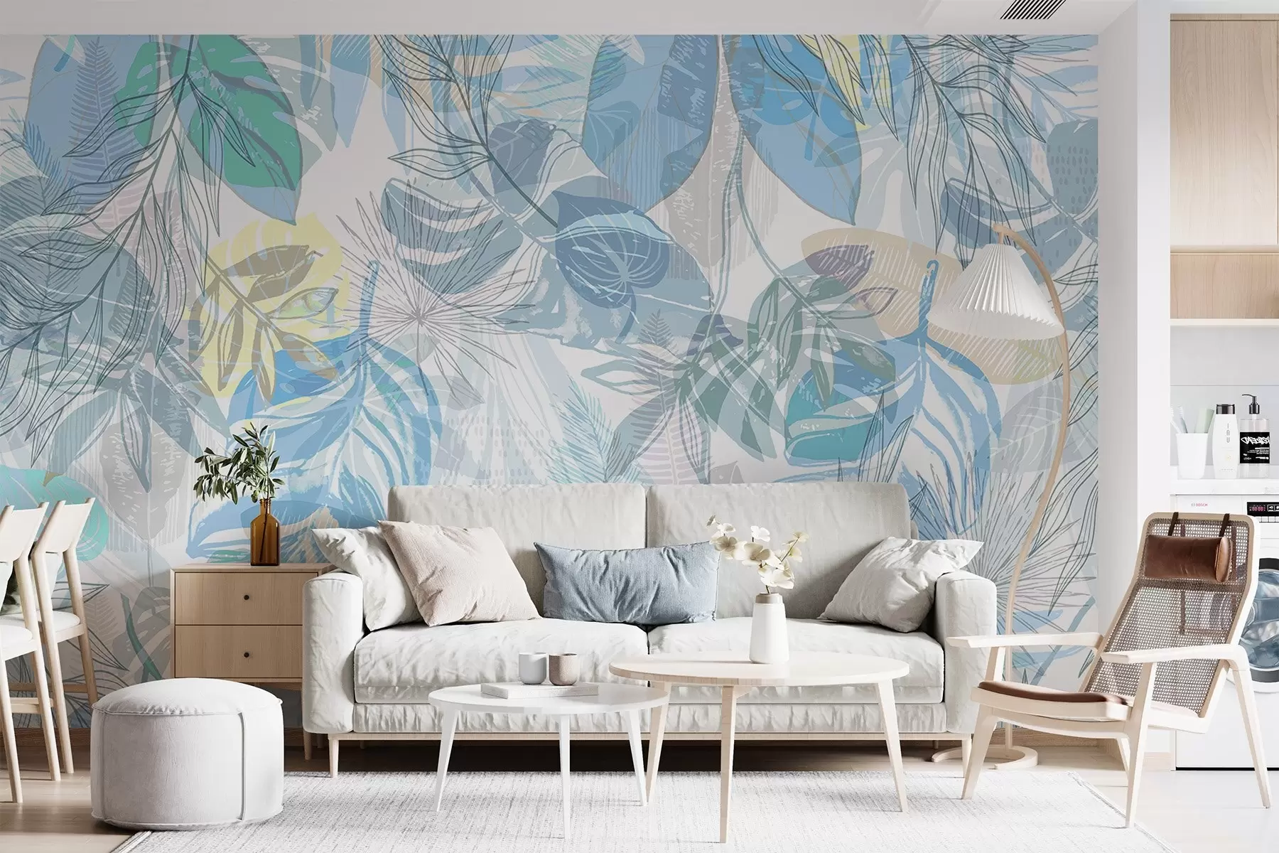 wall murals палмино лишће w04107v1