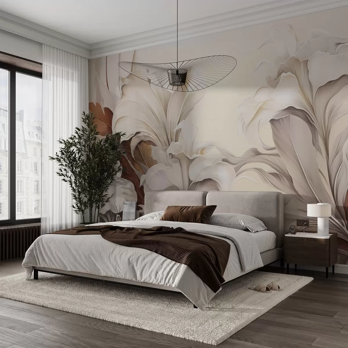 wall murals Фантазијски љиљани w04162
