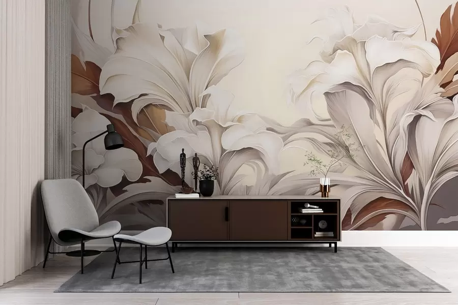wall murals Фантазијски љиљани w04162