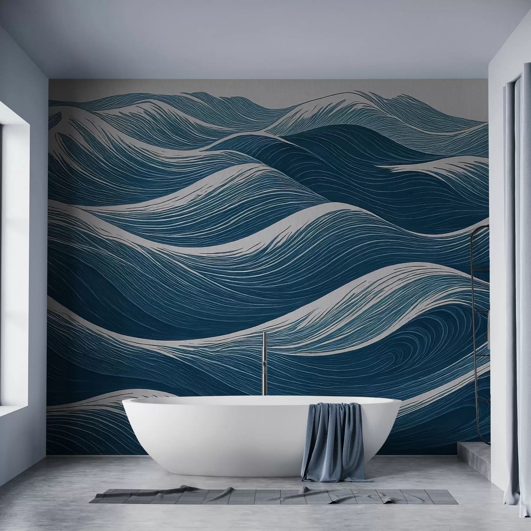 wall murals Таласи са преокретом w04184