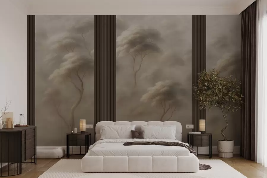 wall murals Шума сусреће панелну уметност w04187
