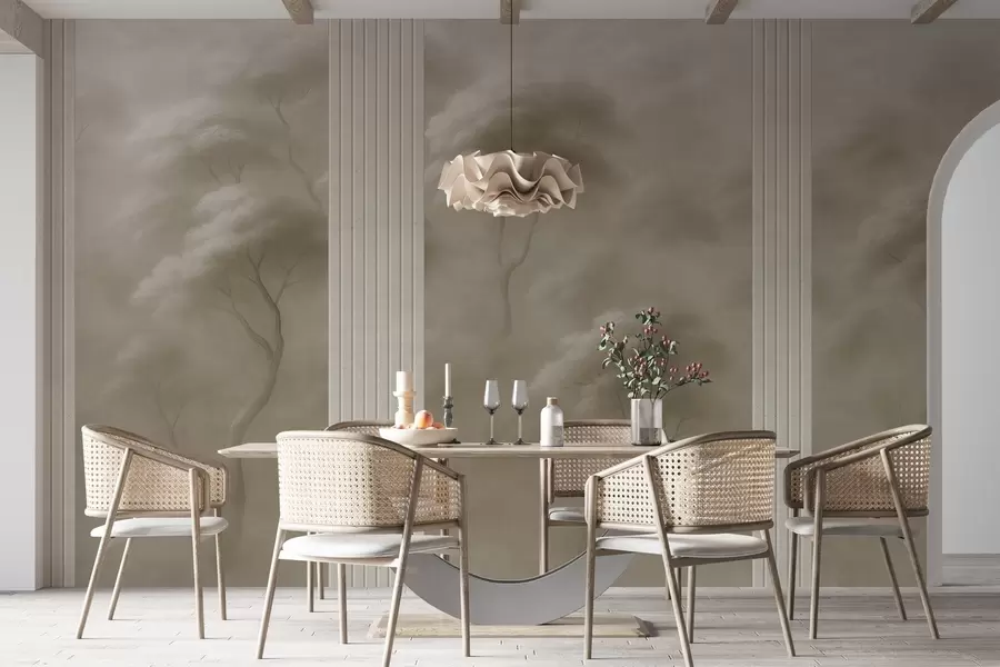 wall murals Шума сусреће панелну уметност w04187v1