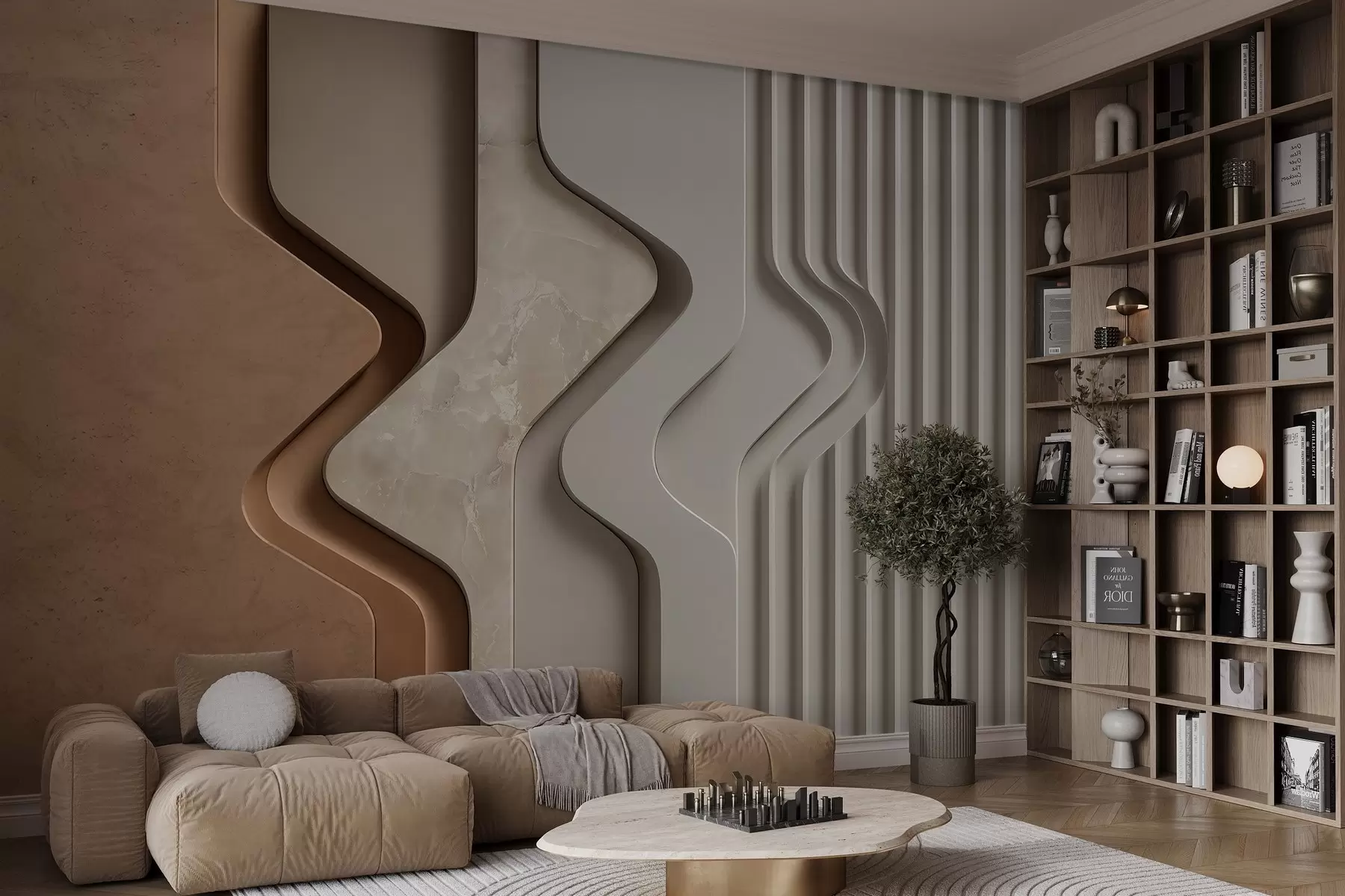 wall murals Текстурне илузије w04188