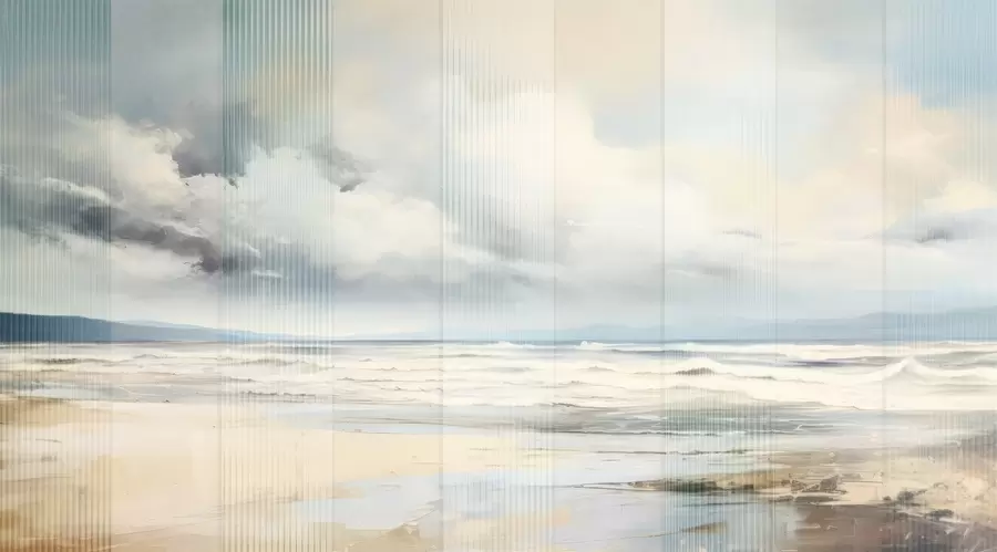 wall murals Оригинални поглед на океан w04203