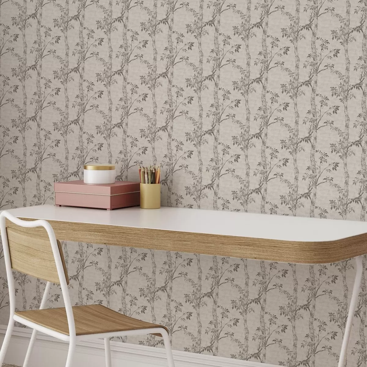 Позадина Гране брезе са лишћем, текстурирана позадина a00257v1