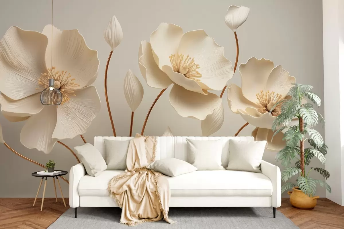 wall murals Грациозно цвеће w04248