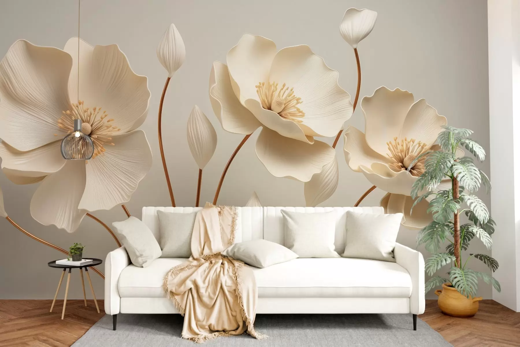 wall murals Грациозно цвеће w04248