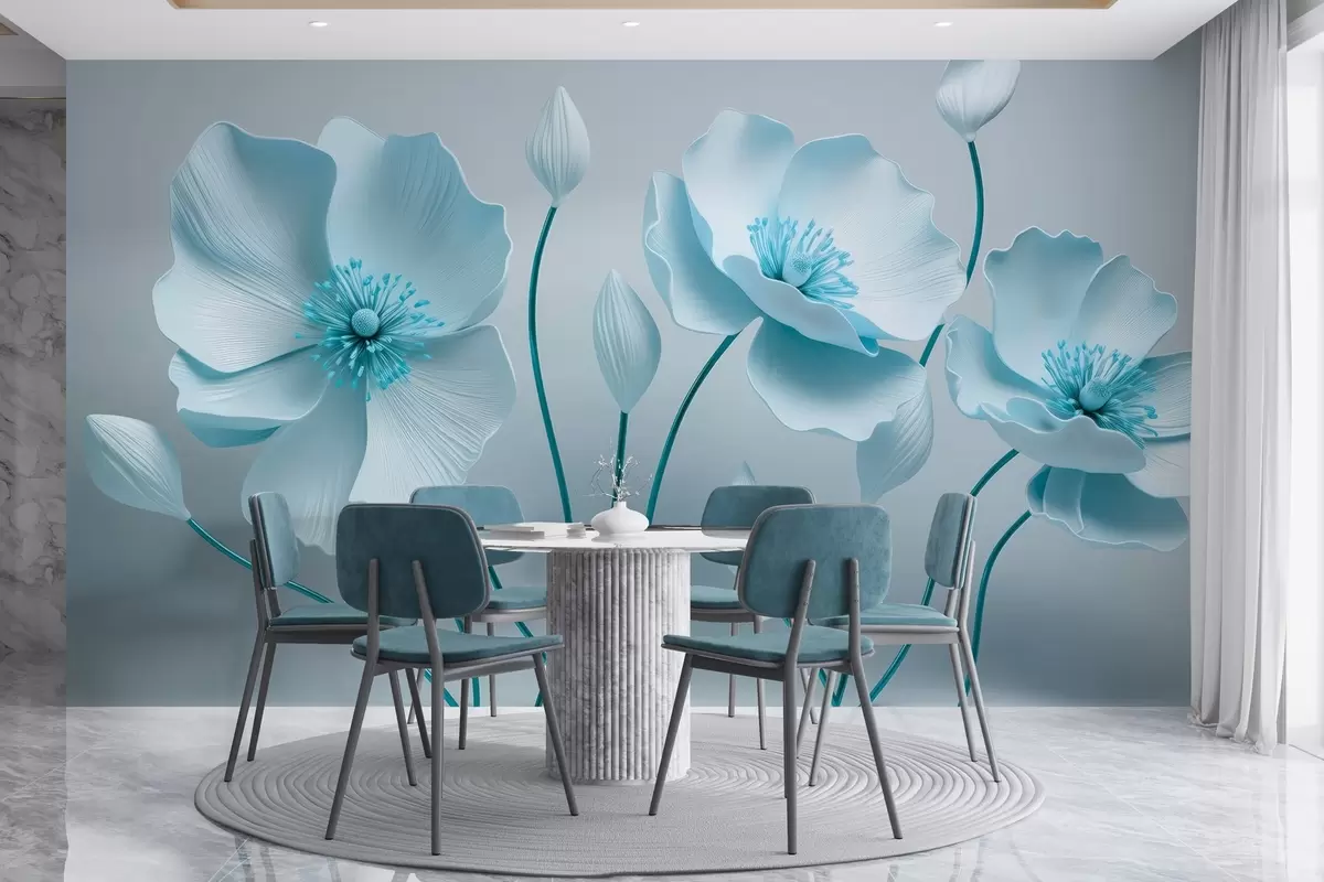 wall murals Грациозно цвеће w04248v1