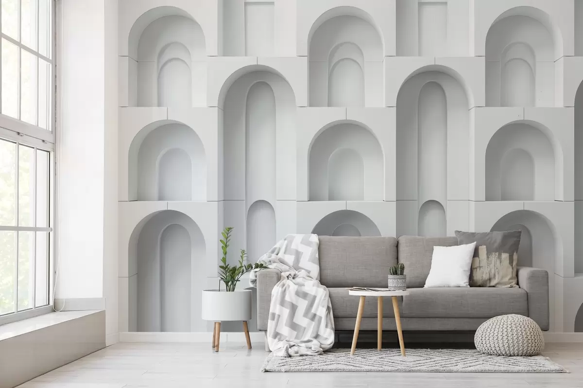 wall murals волуметријски лукови w04282