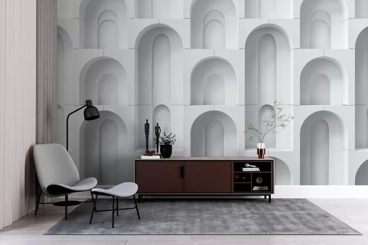 wall murals волуметријски лукови w04282