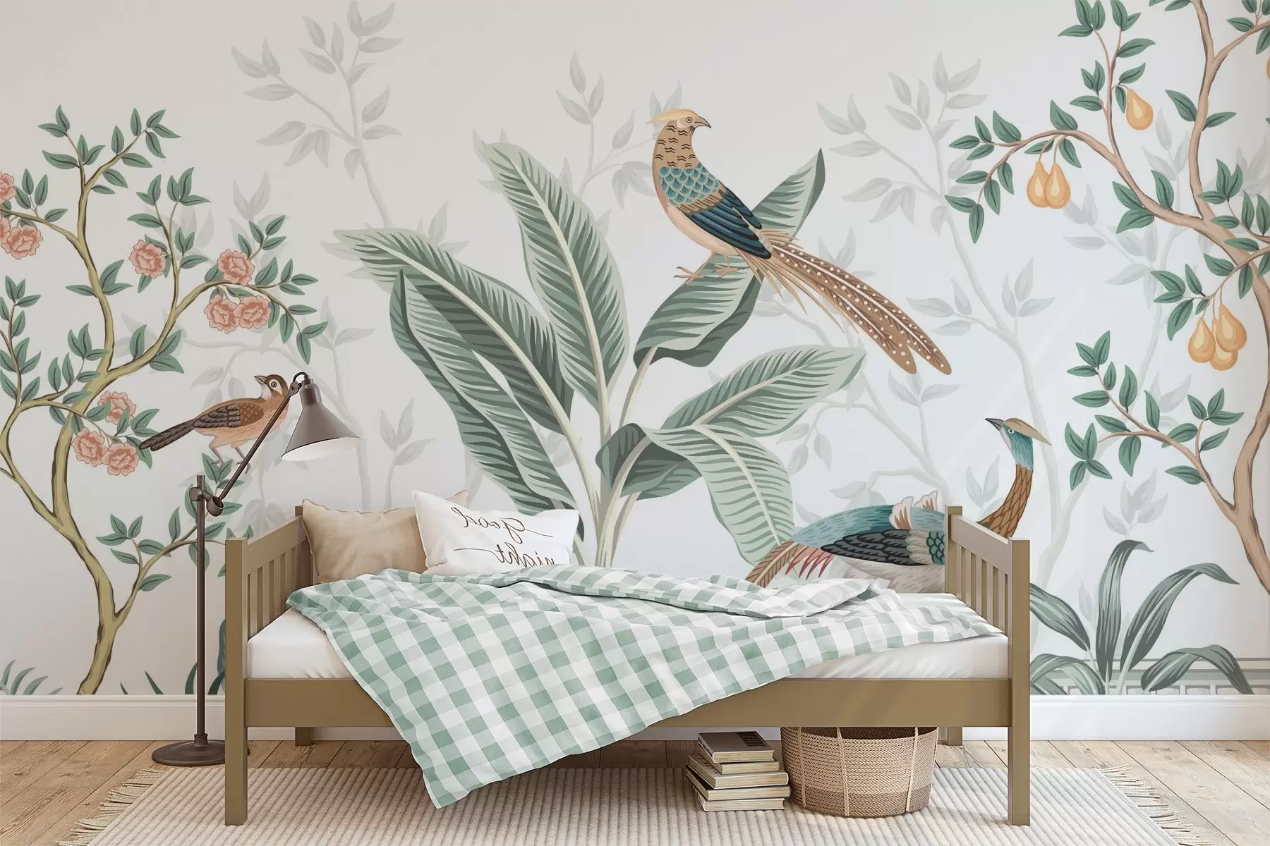 wall murals Птице у џунгли w04296