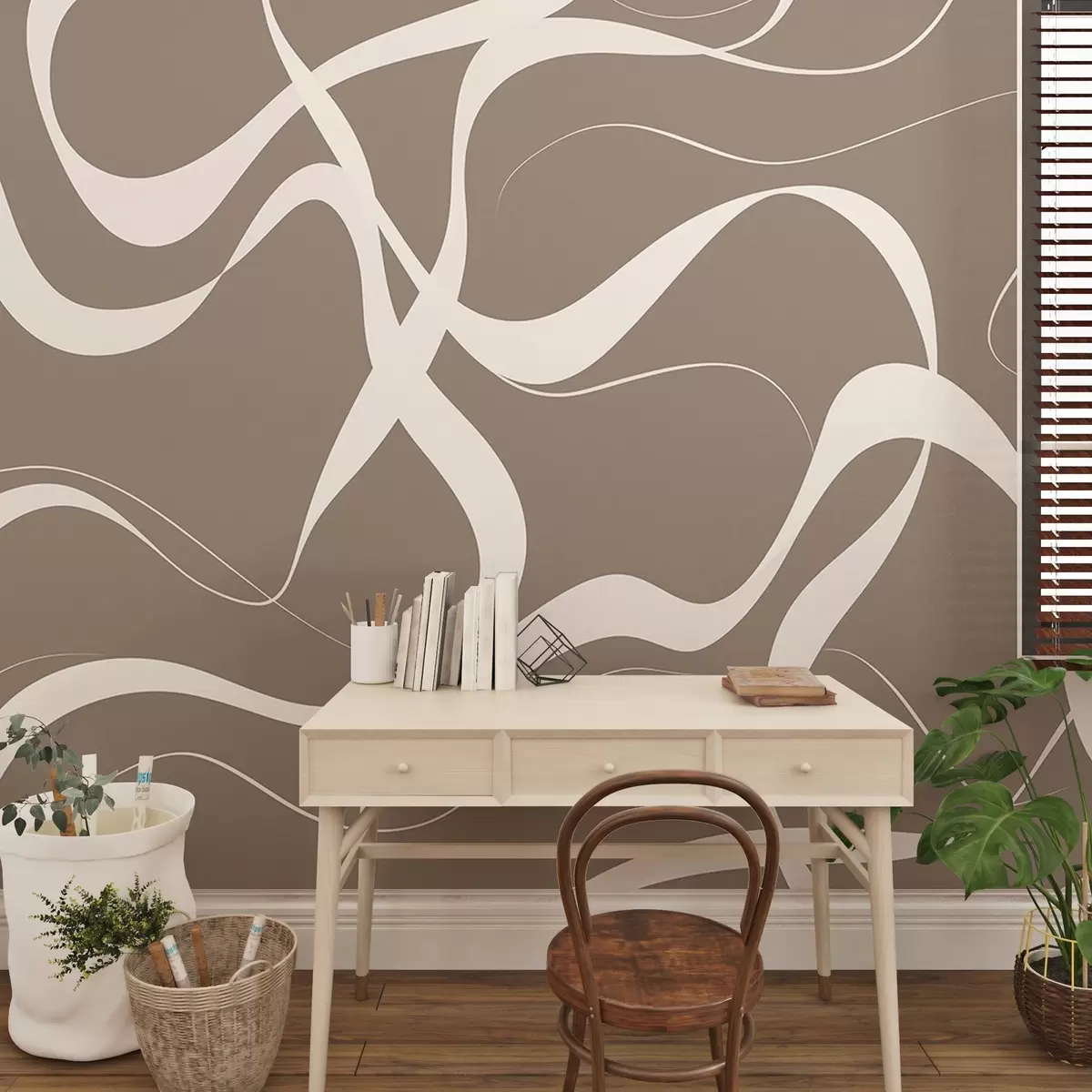 wall murals Таласасте линије w04223