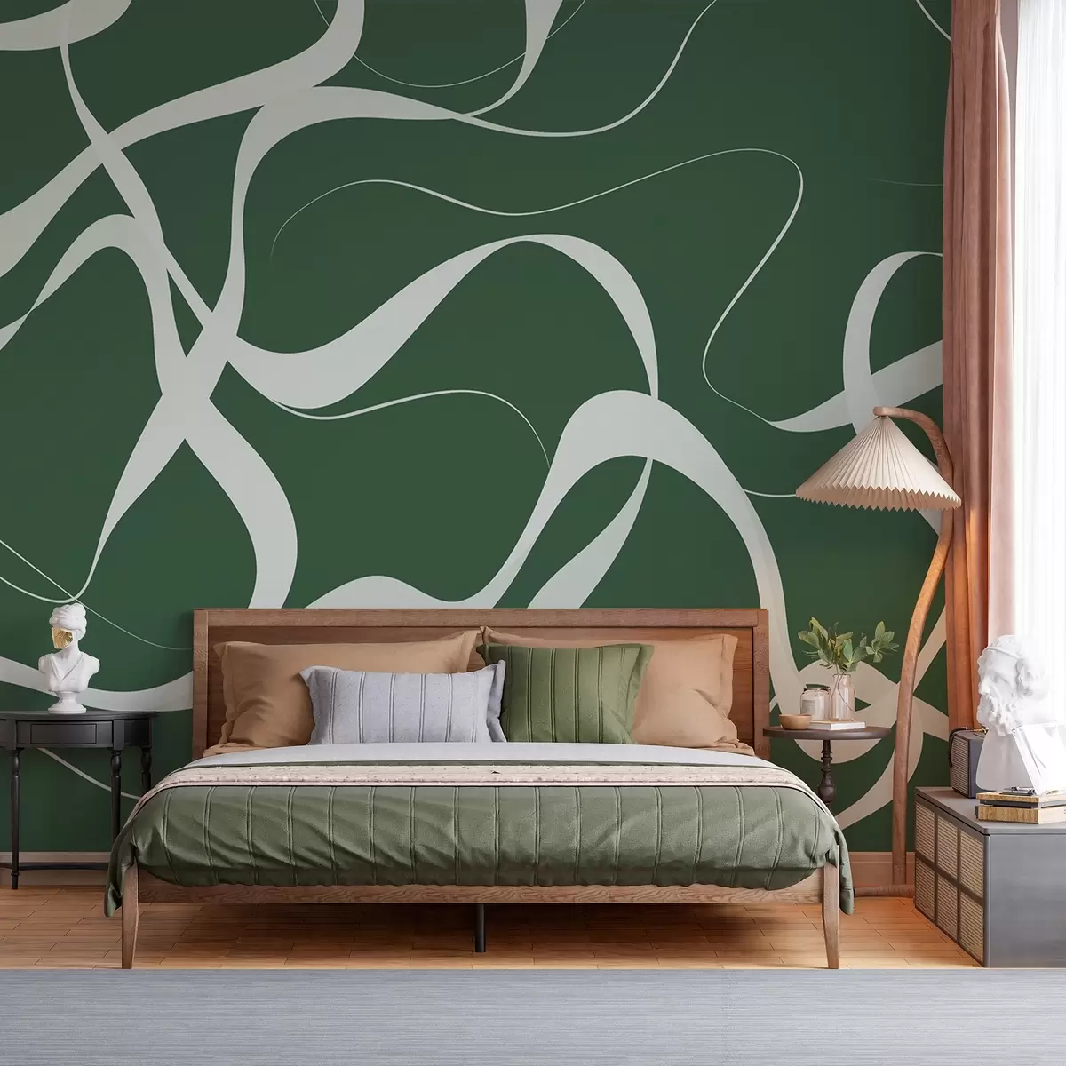 wall murals Таласасте линије w04223v2