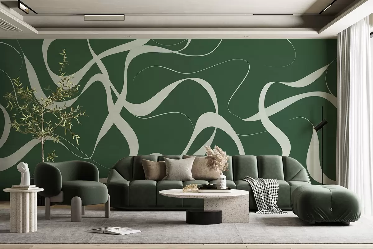 wall murals Таласасте линије w04223v2
