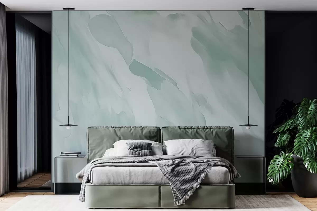 wall murals Потези четкицом на апстрактној позадини са имитацијом истрошене текстуре w04287v3