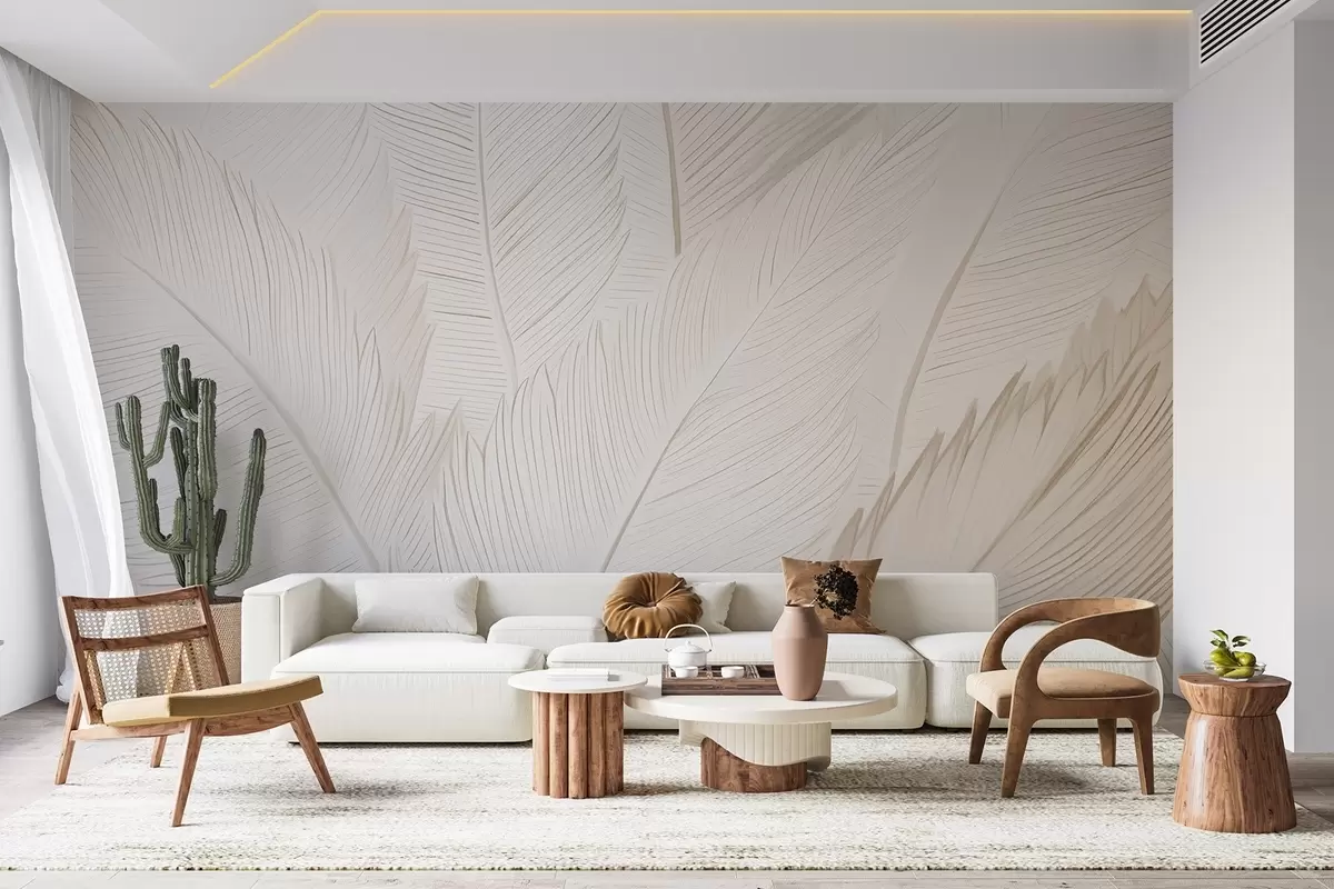 wall murals Пахуљасто перје w04289