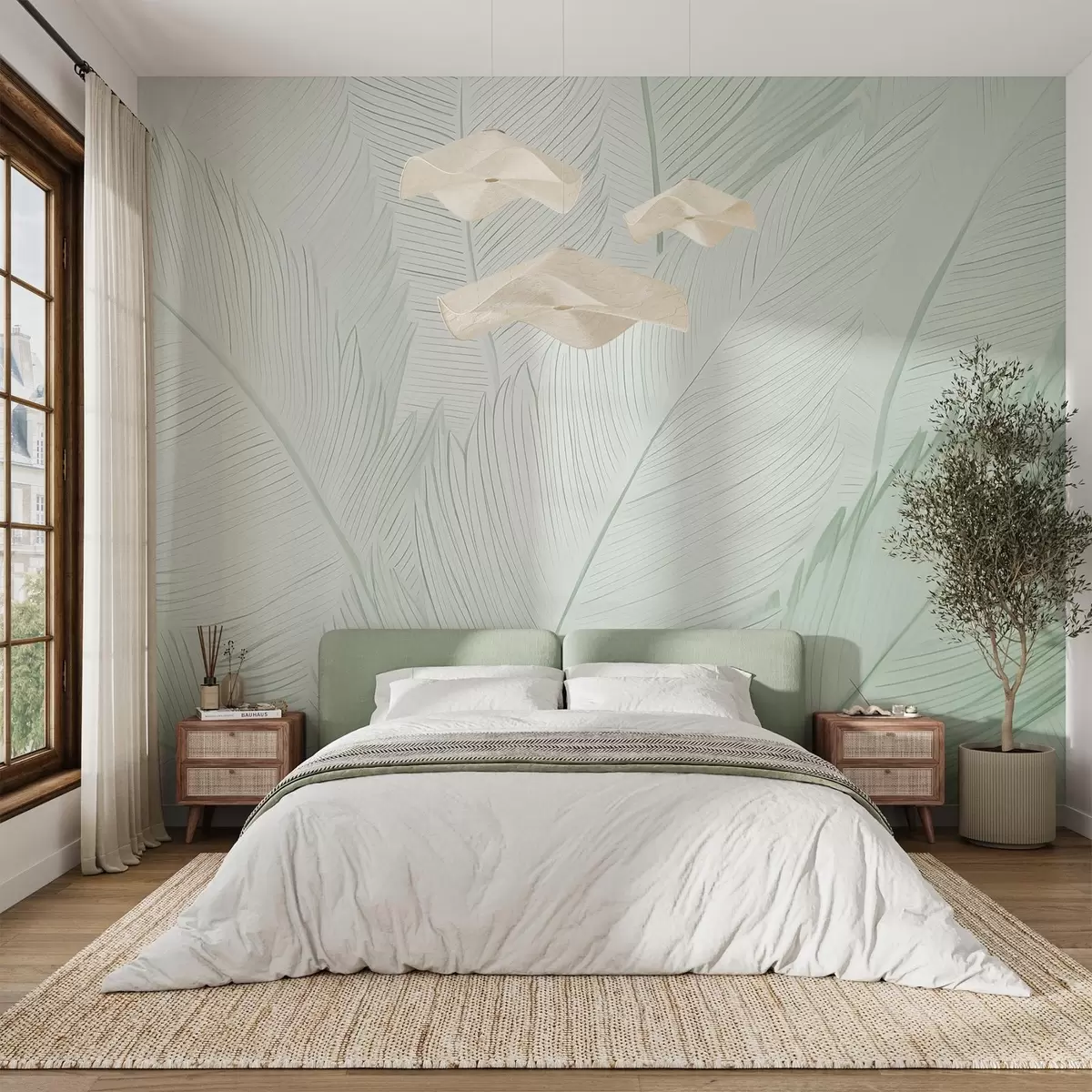wall murals Пахуљасто перје w04289v3