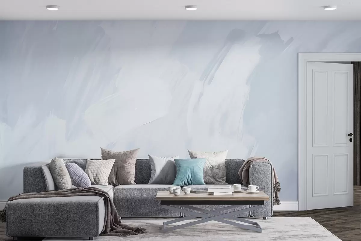 wall murals Апстрактни потези са имитацијом излизане текстуре w04291