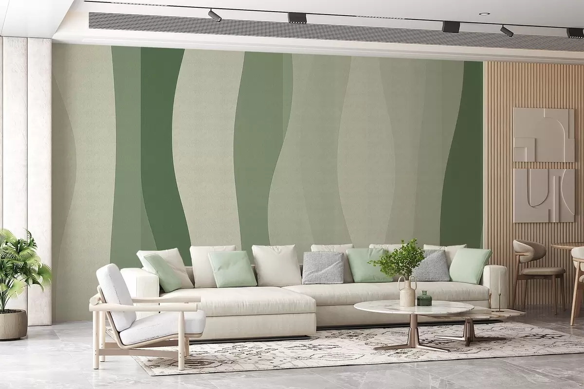 wall murals Вертикални флуидни градијентни узорак w04219