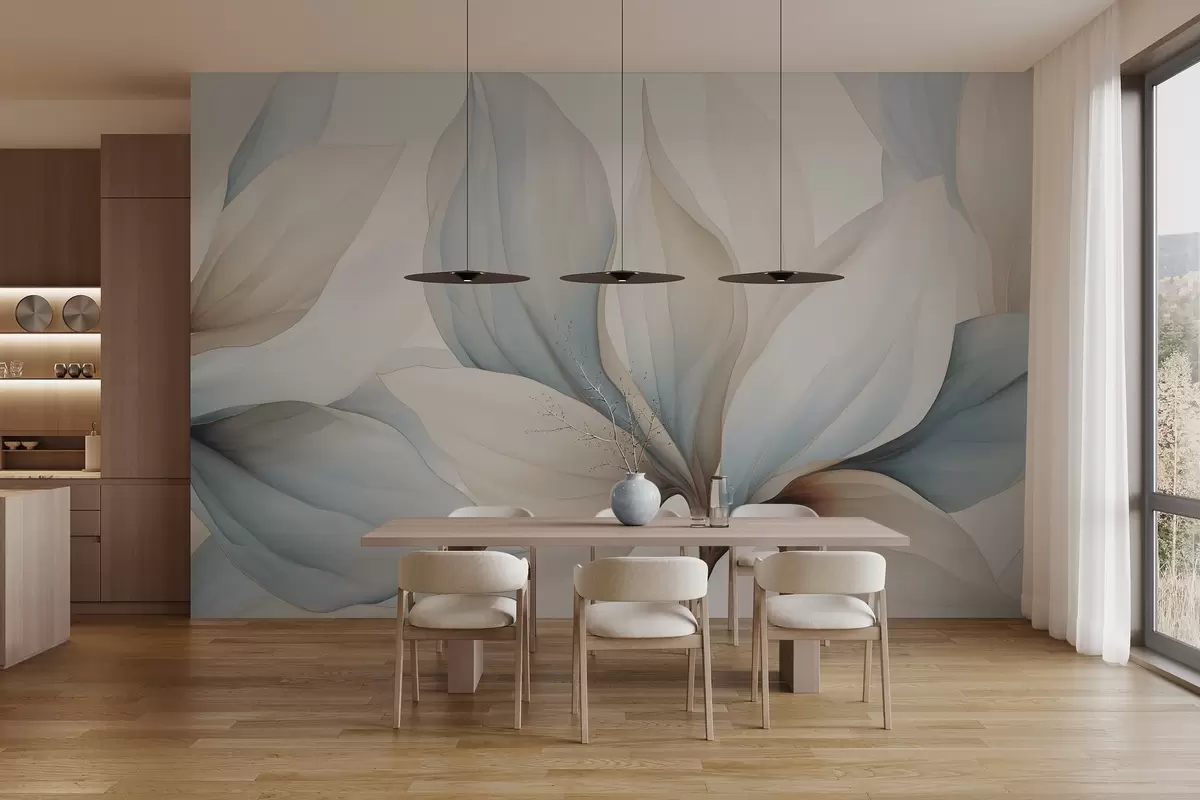 wall murals Велике латице акварела w04317