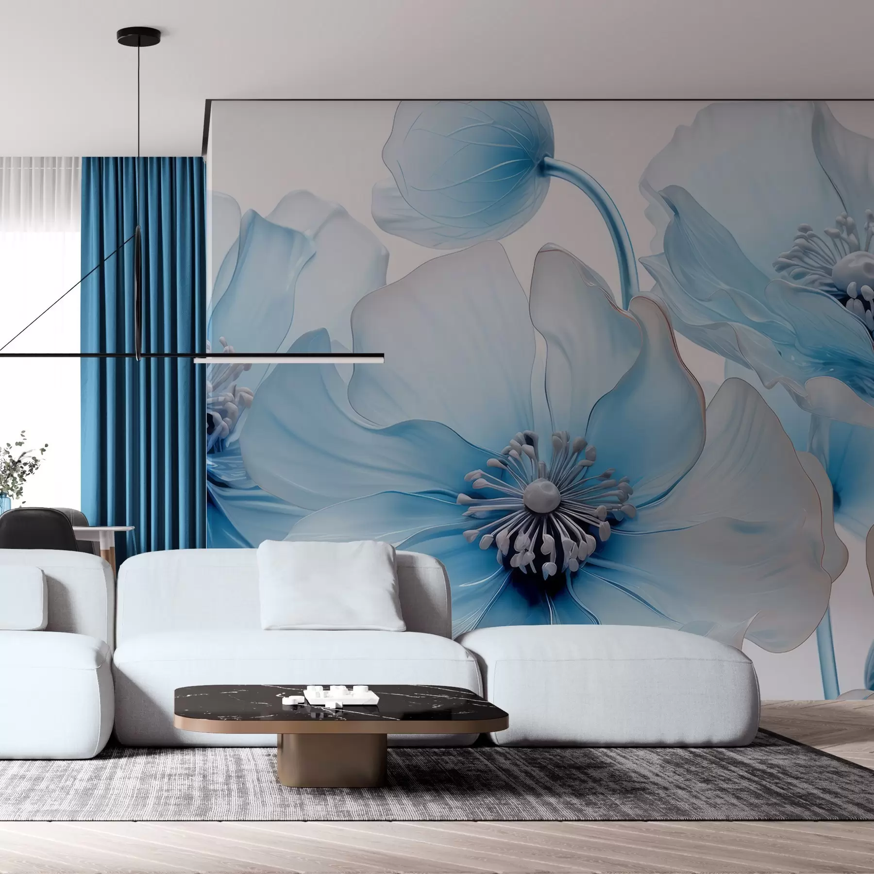 wall murals Ваздушна флора w04328