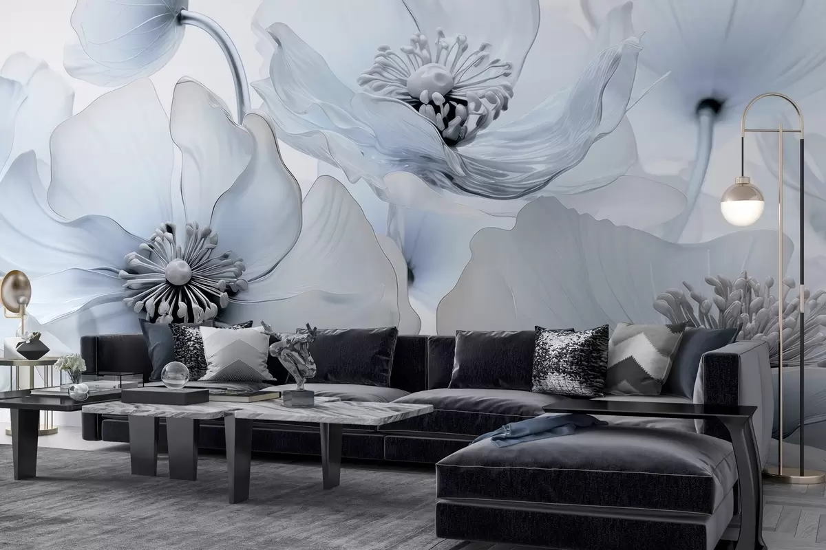 wall murals Ваздушна флора w04328v2