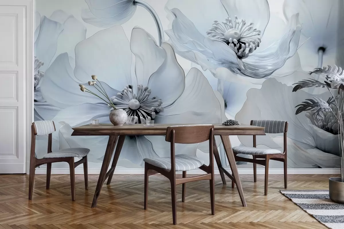 wall murals Ваздушна флора w04328v2