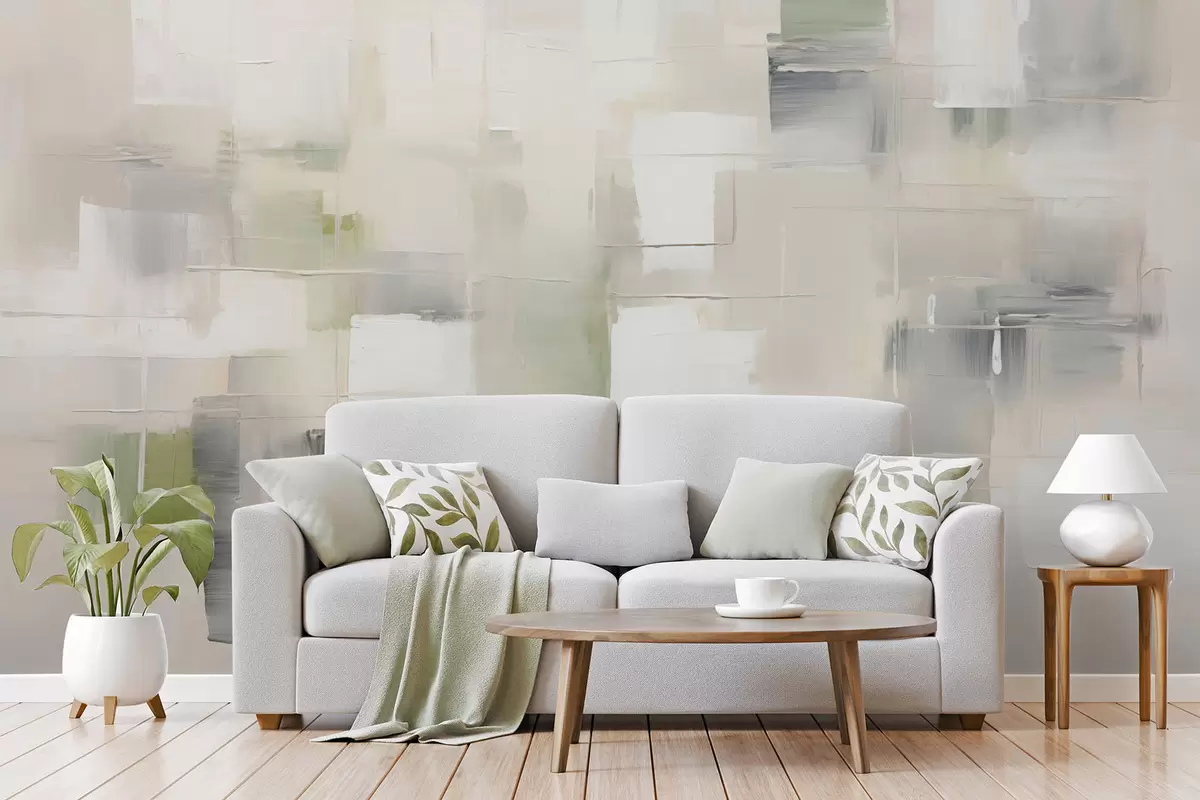 wall murals Апстрактна имитација потеза четкицом w04354
