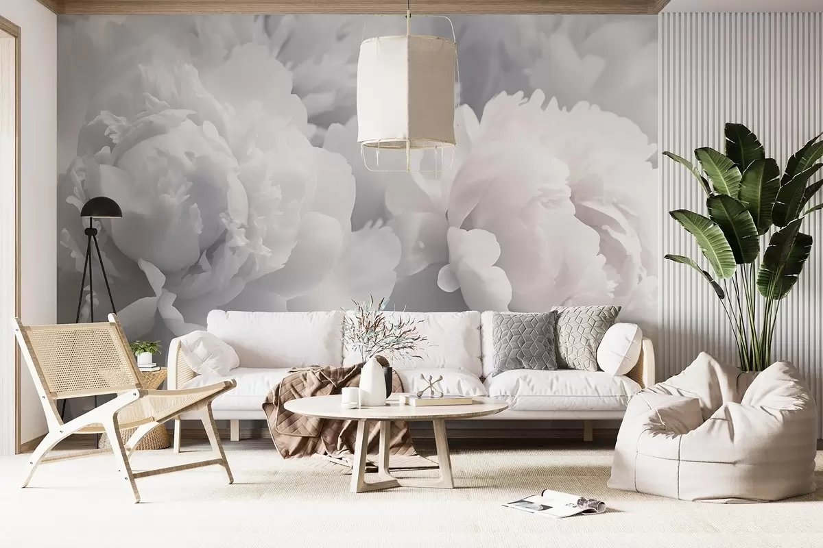 wall murals Пеониес w04336