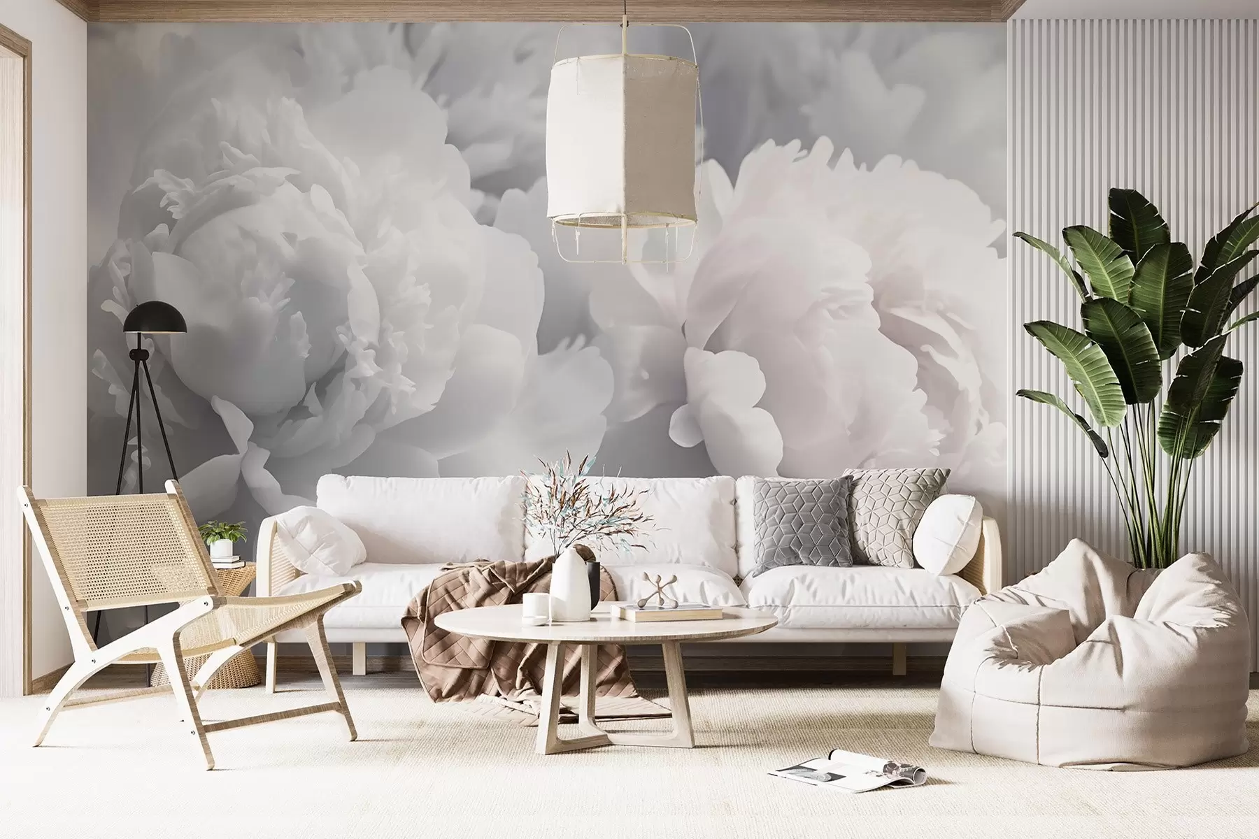 wall murals Пеониес w04336
