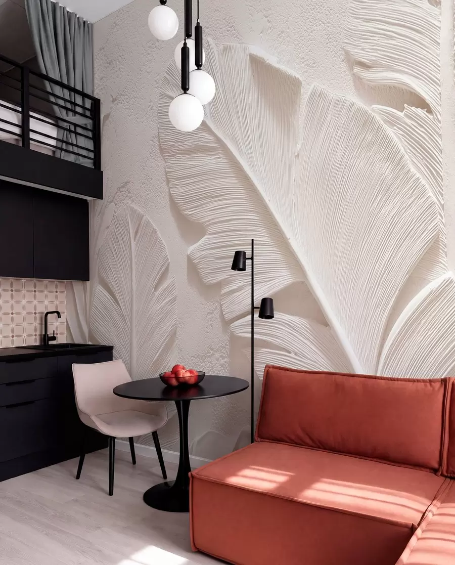 wall murals Žile listova w09307v1