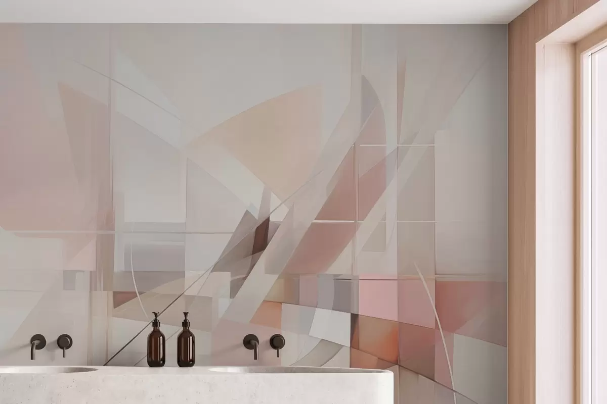 wall murals Апстрактна геометрија w04380