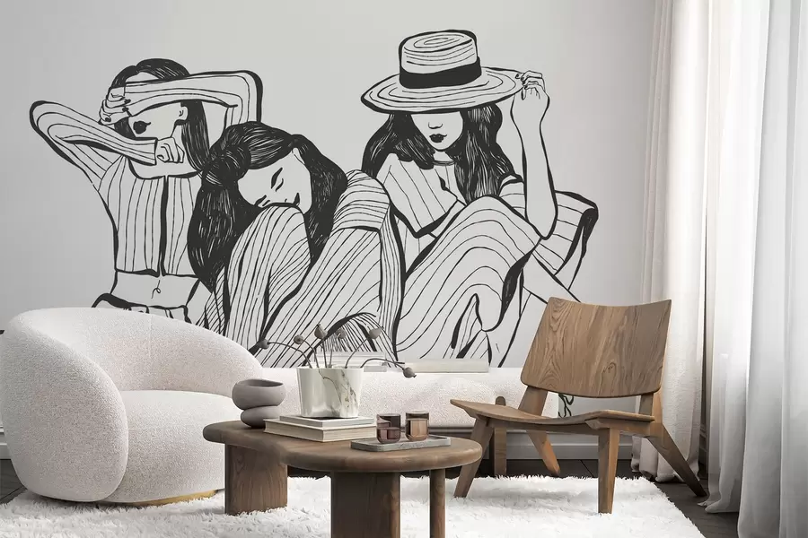 wall murals Девојке w04384