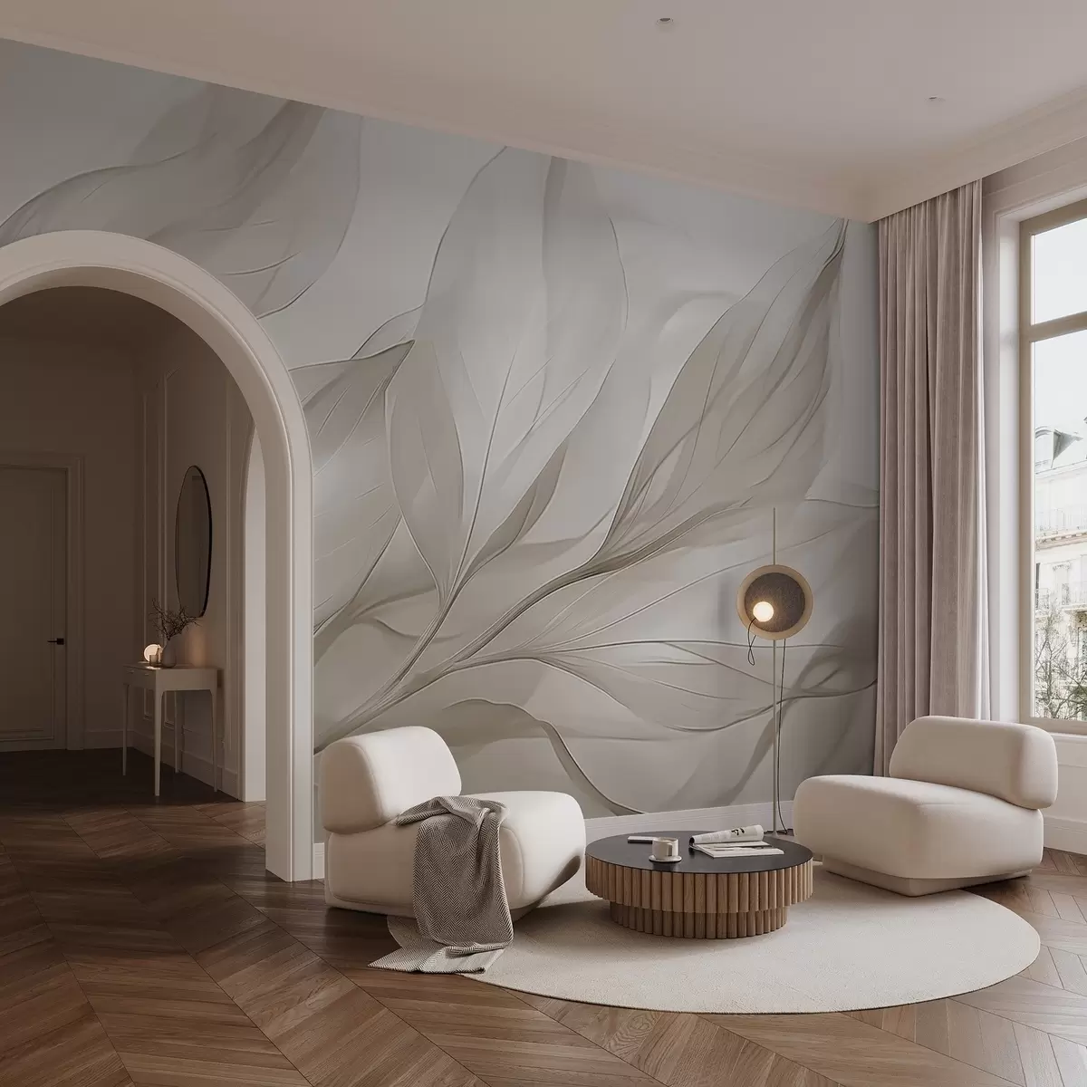 wall murals Провидни листови w04376v2