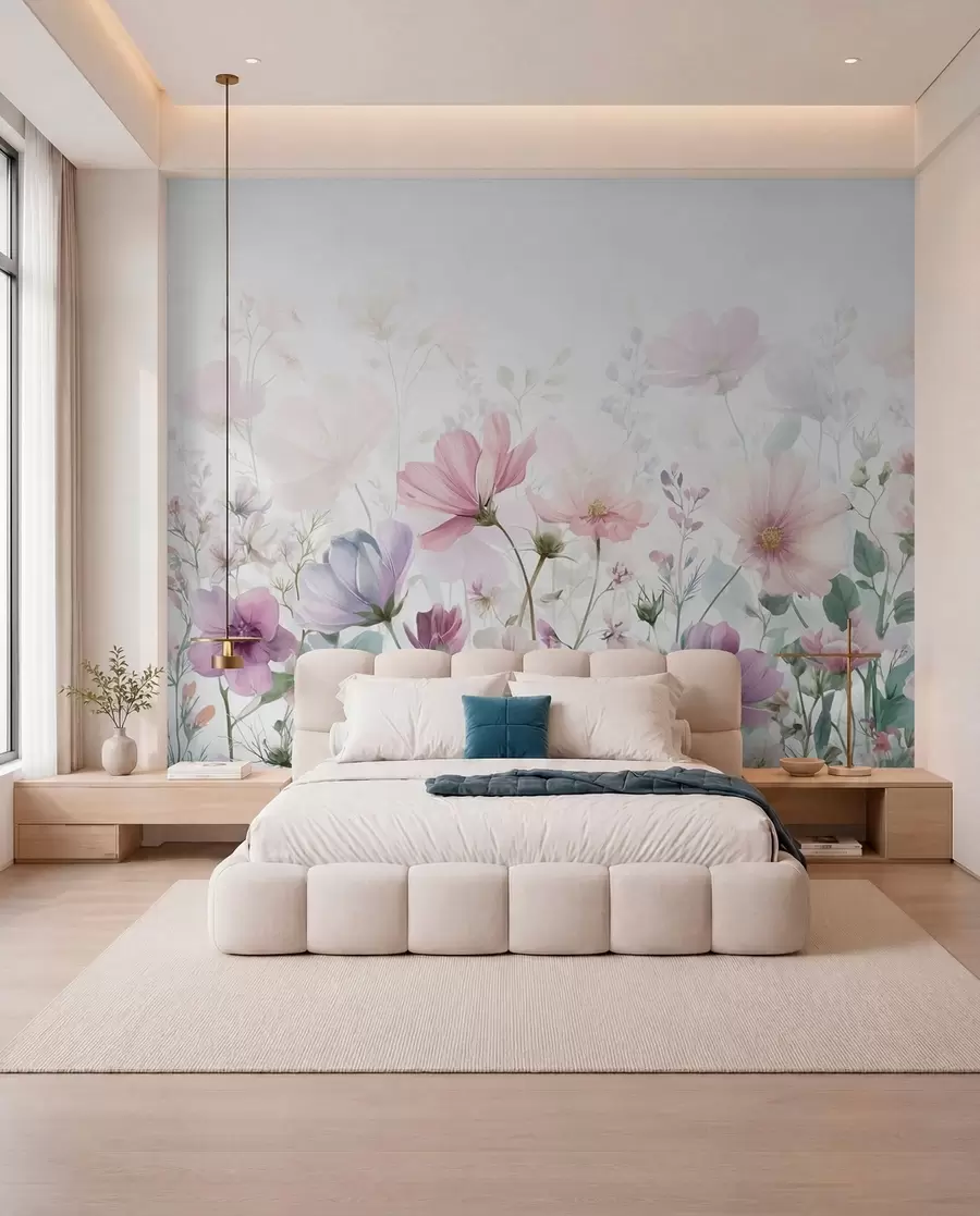wall murals нежно дивље цвеће w04171