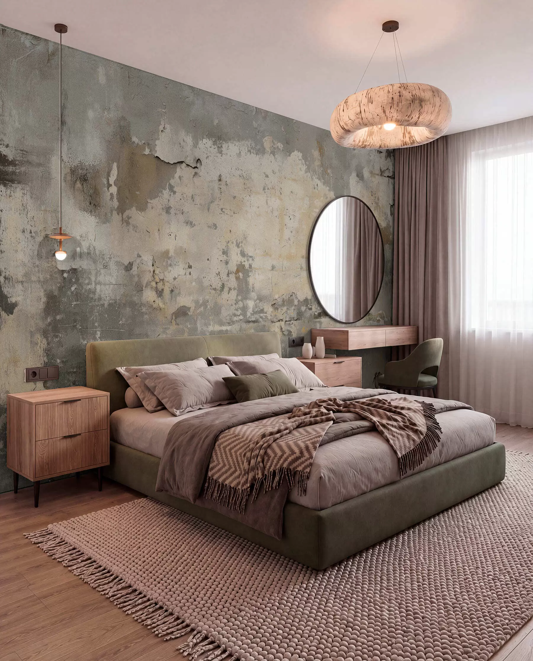 wall murals Slojevi vremena w04311