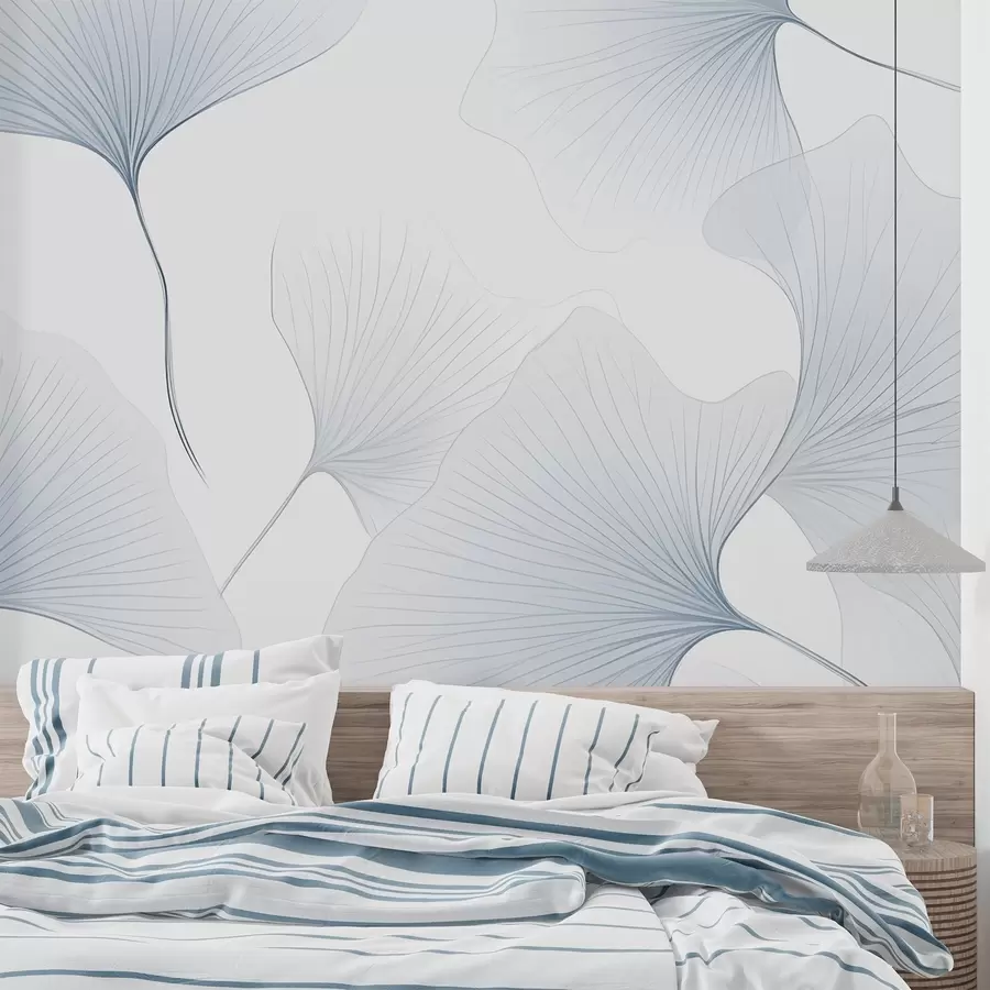 wall murals Провидни листови гинка w04433